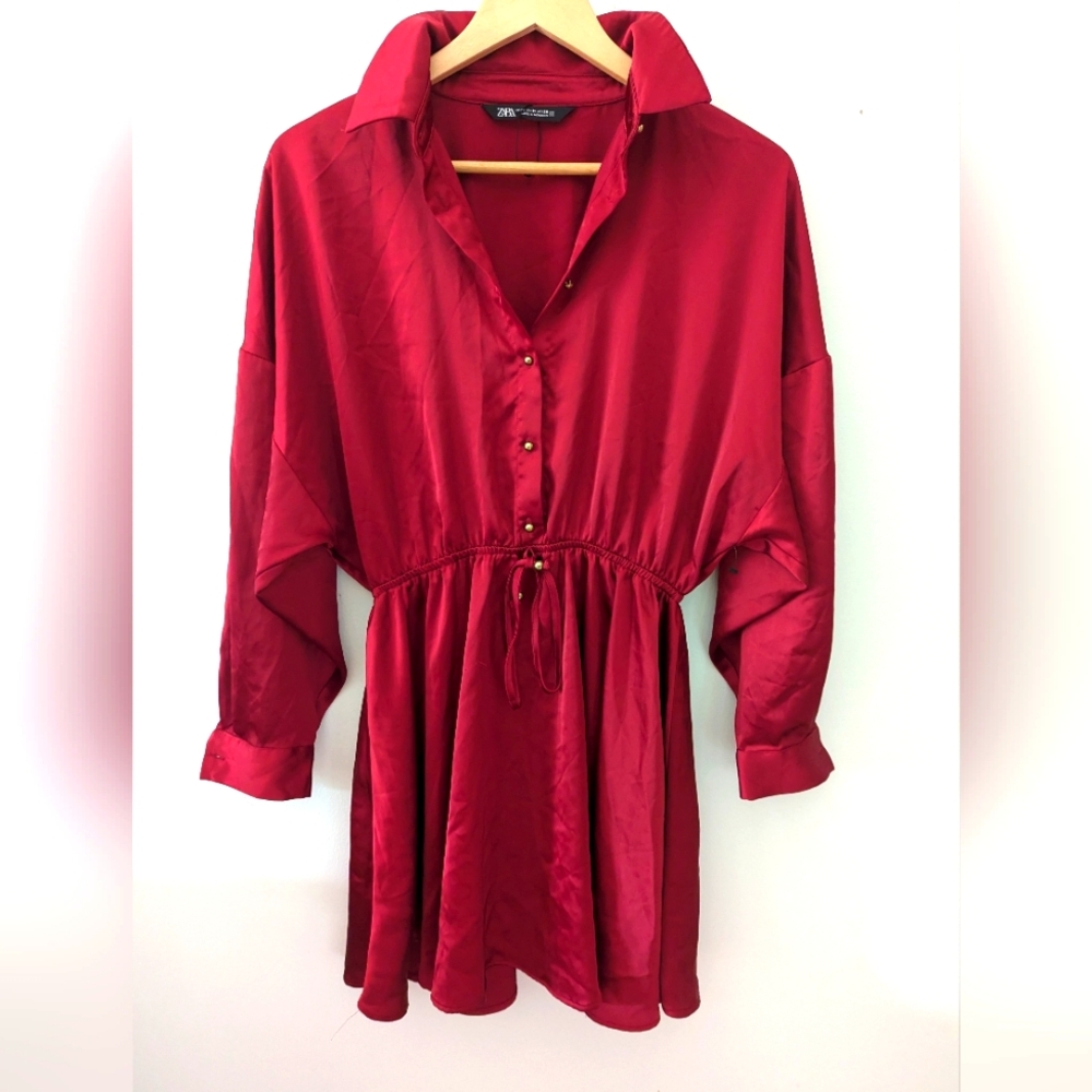 Zara silky dress
